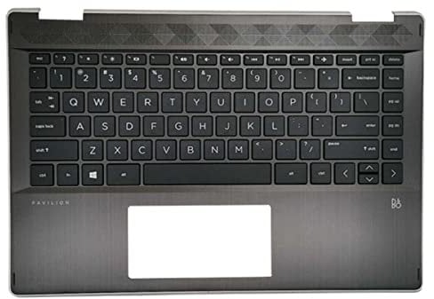 wzqrps Ersatz-Tastatur für HP Pavilion x360 14-DH 14T-DH 14T-DH200 14-dh0036T L53795-001 4600GG2T0001