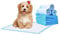 Empapadores Perros con Adhesivo - Almohadillas de Entrenamiento 5 Capas a Prueba de Fugas - Alfombrillas Higiénica Desechables Ultraabsorbente Secado Rápido (60x60cm, 12 Unidades)
