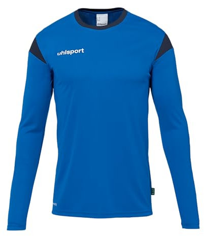 uhlsport Unisex Squad 27 Langarm Trikot, Azurblau/Marine, S EU