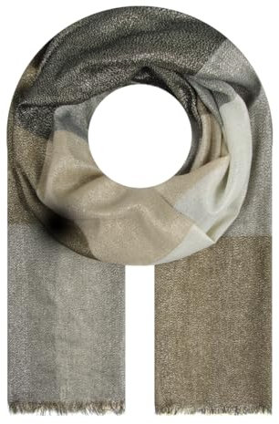 Majea Damen Halstuch Tuch Kopftuch Schal Damen-Schal Stola (880034) (Beige 11)