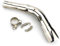 Auspuff Schalldämpfer Für VESPA Für GTS Für 250 300 2013-2020 Zubehör Motorrad Edelstahl Auspuffrohr Mittelschalldämpfer Slip-on Verbindungsrohr Schalldämpfer Auspuffrohr
