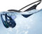 Atopskins Swimming Headphones, IPX8 Waterproof Bone Conduction Underwater Bluetooth 5.3 Underwater Headphones, Comes with 32 GB MP3 Player for Running Surfing Gym Earphones (Dark)