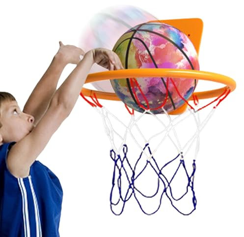 Pallacanestro silenziosa al coperto - Pallacanestro da allenamento silenziosa, palla che rimbalza silenziosa | Pallacanestro per allenamento a casa con canestro, palla da allenamento silenziosa, palla