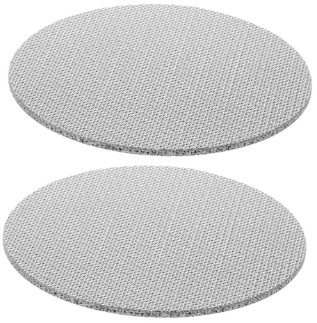 MUSISALY 2pcs Stainless Steel Espresso Filter Screen Reusable Mesh Coffee Filter Basket for Percolator Express Compatible