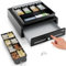 ACROPAQ Tiroir caisse - Compatible avec caisse enregistreuse RJ11, 4 compartiments monnaie & 8 billets, (42 x 41 x 12 cm) Boîtier en métal robuste, Tiroir métallique avec insert amovible - Caisse