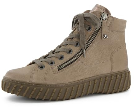 Paul Green Damen Sneaker Mid-Top 5446-020 Weite XX-Schmal Reißverschluss