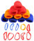 Windscreen Foam Microphone Covers Blowout Microphone Guard Noise Reduction Mics Sponge Hygiene Covers