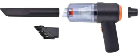 CFadda ASPIRAL 101 Aspiratore e Soffiatore 2in1 Portatile, Ricaricabile USB, con Filtro Lavabile, per Casa e Auto