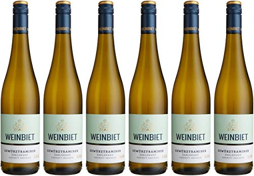 Weinbiet Manufaktur Eg Mußbacher Eselshaut Gewürztraminer Fruchtig Weißwein (6 X 0.75 L)