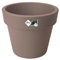 elho Green Basics Top Planter 40 - Blumentopf für Außen - Ø 39.0 x H 33.0 cm - Braun/Taupe
