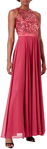 Vera Mont Damen 0029/4825 Partykleid, Rot (Light Cranberry 4288), 42