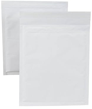 smiley pack 200 Luftpolstertaschen Luftpolsterumschläge Gr. E/5 Weiß (240x275 mm) DIN B5+ gepolsterte Briefumschläge Polsterversandtaschen Versandtaschen Luftpolsterversandtaschen gepolstert