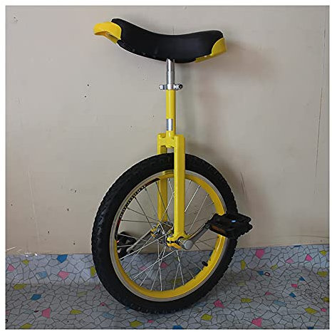 Einrad für Fahrrad, 18 Zoll, mit Einrad mit höhenverstellbarem Sitzrad, Einrad für Erwachsene, robust und langlebig, Schnellentriegelung, für den Einsatz durch