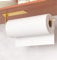Gold Kitchen Roll Holder Under Cabinet, Self-Adhesive Paper Towel Holder, Wall Mounted Paper Towel Rack, Suitable for Pantry, Kitchen, Bathroom