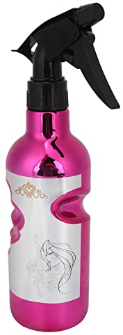 Bottiglia Spray D'acqua Nebbia Ultra Fine Multifunzionale Durevole Design Ergonomico Bottiglie Spray per Nebulizzazione Bottiglia D'acqua a Spruzzo Continuo, Nebulizzatore per Capelli(Rosa viola)