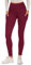 FOTOCITI Sport Leggings Damen mit Tasche High Waist Sportleggins Lang Blickdicht Sporthose Push Up Yogahose Bauchweg Laufhose Fitnesshose Hose(Weinrot, XXL)