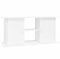 vidaXL Aquariumständer, Aquarium Unterschrank mit viel Stauraum, Aquarium Tisch mit Stabiler Oberplatte, Aquariumschrank Aquarium Halter, Hochglanz Weiß Holzwerkstoff