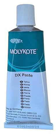 KD89 Molykote DX Paste - Réduit Le frottement et l'usure, très Bonne résistance, Excellente Protection Contre la Corrosion. Réduit Le grippage. (DX Paste en Tube de 50g)