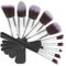 DOITOOL 20-teiliges Kosmetikpinsel-set Make-up-pinsel-set Hochdichte Borsten Weicher Seidiger Make-up-pinsel Zum Verblenden Von Foundation Schwarz/silber/rot