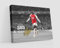 HWC Trading Bukayo Saka 16 x 12 inch Canvas Print Signed Autograph Picture for Football Fans and Supporters - Canvas Only