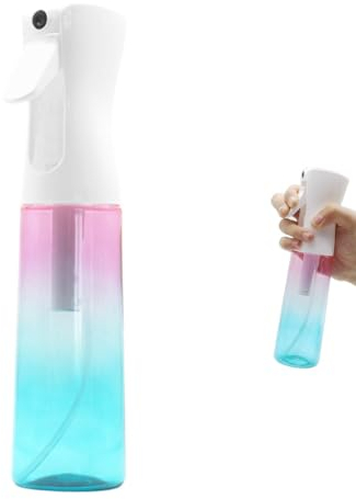 LAWALEISHE 300ml Water Spray Bottle for Hair, Continuous Fine Mist Water Spray Bottle,Hair Spray Bottle,Hair Water Mist Spray Bottle, Empty Spray Bottle for Plants,Home Cleaning and Hairdressing