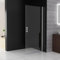 MIQU Duschwand Schwingtür 80x185 cm Walk in Dusche Pendeltüren Duschabtrennung mit 360° Drehtür Duschkabine Nischentür 6mm NANO Sicherheitsglas Duschtrennwand ohne Duschwanne