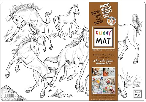 Funny Mat- Pferde - Neu