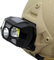 JOAXOR Luz táctica para casco con sensor, recargable por USB, impermeable, linterna frontal de caza/pesca