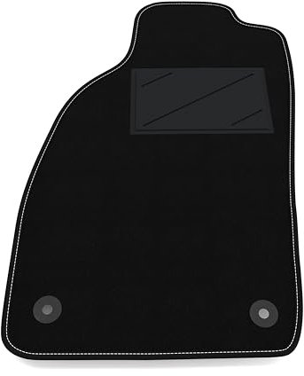 Automatte nur auf der Fahrerseite, 1 Stück, kompatibel mit Saab 9-3 - Cabrio 1998-2003 | 1 maßgeschneiderter Teppich