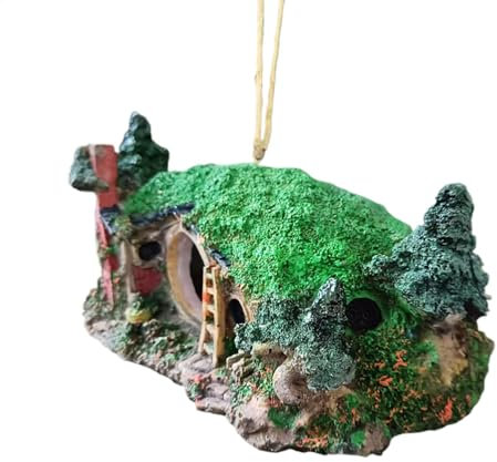 Bohany Aquariumhöhle, Aquariumhöhle | Aquariumdekorationen Schloss - Dekorative Fisch-Gartenteich-Ornamente aus Kunstharz zum Verstecken von Garnelen