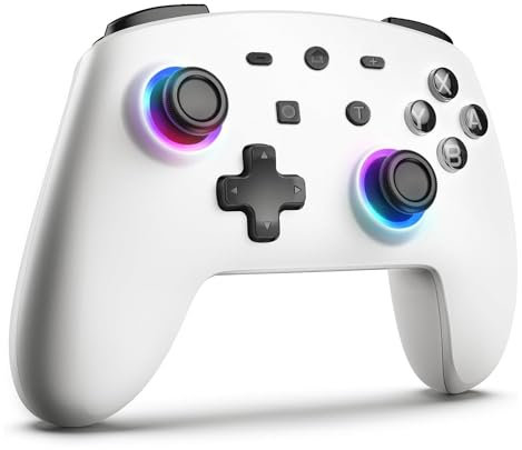 Controller wireless per Switch/OLED/Lite, Pro Controller Switch, joystick remoto Gamepad supporta Turbo, giroscopio a 6 assi, Wake Up, giroscopio, SYNC, Screenshot, 9 LED