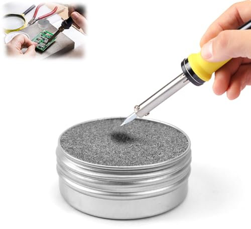 Limpiador de Puntas de Soldadura Reactivador de Puntas de Soldadura Oxidadas Accesorios de Soldadura Limpiador de Puntas de Soldadura (Peso neto: lata de 30g)