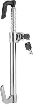 Auto Lenkradschloss, Bremspedal Kupplungssperre, Universal Lenkradkralle Wegfahrsperre mit Schlüssel, Auto Diebstahlschutz Lenkradsperre, für Lieferwagen, PKW, SUV, LKW