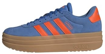 adidas Damen VL Court Bold Shoes, ray Blue/Impact orange/Gum 3, 41 1/3 EU
