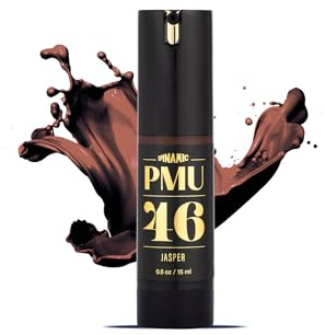 DYNAMIC PMU - 46 Tinten JASPER 15ML- Premium-Tinten für Microblading und Mikropigmentierung | Stabile und sichere Pigmente | REACH-zertifiziert