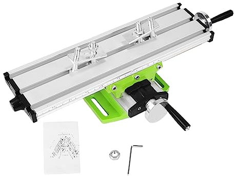 Uonlytech 1Set Milling Machine Work Table with Bench Drill Rack Compact Durable Home Accessories for Drilling and Milling Machines Includes Instructions Hardware for Easy Setup