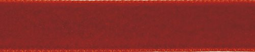 Berisfords Velvet Ribbon Acajou 56mm - Nylon Craft Ribbon for Sewing, Gift Wrapping and Hair Accessories