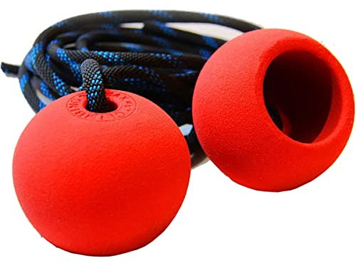 Max Climbing Art: Uni Rockblob Kletterhilfe, zum Aufhängen, 1 Paar, rot, one Size