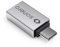 Sonero USB-Adapter (USB-C Stecker auf USB-A Buchse) alu/silber