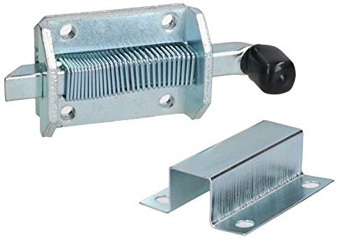 End Slam Shoot Bolt Slide Catch Spring Door Latch Trailers Truck Horse Boxes