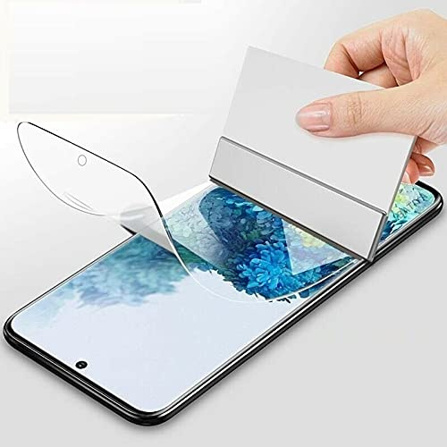 Gorilla Schutzfolie für Samsung Galaxy S20+, S20 Plus [2 Stück] 3D Nano-Tech, Klar Folie, 100% Fingerabdrucksensor, Displayschutz, TPU NANO