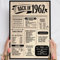 63 Geburtstag Geschenk, Alte Zeitung Holzbild Back in 1962 Vintage personalisierbar zum Hinstellen/Aufhängen opt. beleuchtet, 63 Geburtstag Frau, 63 Geburtstag Mann, 63. Geburtstag, 63 Geburtstag Deko