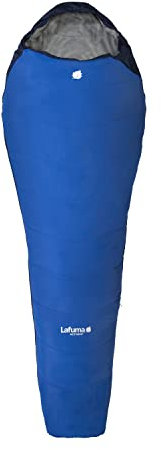 Lafuma - Active 10° - Sac de Couchage Adulte avec Sac de Compression - Synthétique - Déperlant - Température de confort 12°C - Bleu, G