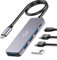 Hub USB C,Dongle USB 5 en 1 Vunvooker avec Câble Long,Extenseur USB-C pour Laptop(100W PD,4 Ports USB-A),Hub USB 2.0,Hub USB 3.0,Type C vers USB A,Mini Adaptateur pour MacBook Pro/Air,iMac,iPad,XPS