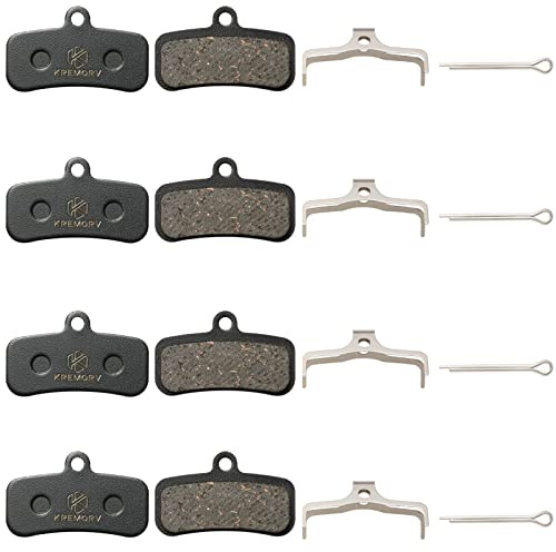 KREMORV Bremsbeläge für Shimano D02S D03S Saint BR-M810 M820 Deore 4 Paar | MTB Scheibenbremsbeläge für Shimano M8020 M8120 ZEE M640 XTR M9120 SLX M7120 Tektro HD M735 M745 M750 TRP SL Slate T4 Quadiem