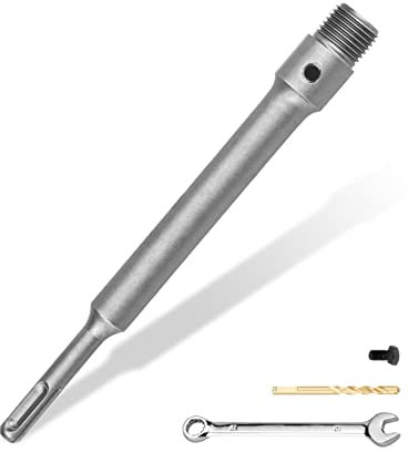 400MM SDS PLUS Verlängerung Aufnahmeschaft für Bohrkrone M22 und Zentrierbohrer 8x110mm
