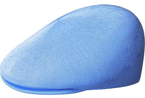 Kangol Seamless Tropic 507 Flatcap Schirmmütze Schiebermütze Damen/Herren - mit Schirm Frühling-Sommer Sommer - L (58-59 cm) hellblau