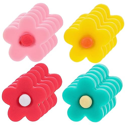 CAXUSD 20pcs Flower Design Thumb Tacks for Cork Boards Creative Drawing Push for Photos Documents and Map Marking Cute Household Accessories for Decor