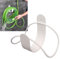 Supporto per tubo da giardino in acciaio inox, supporto a parete per supporto di carico forte, supporto per tubo da giardino, facile da installare (bianco)