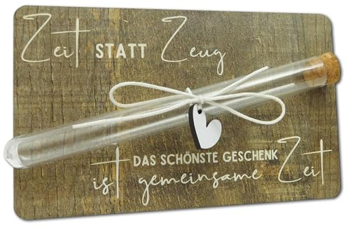 Zeit statt Zeug Gutschein Karte I Gutschein verpacken I Gutschein für eine gemeinsame Zeit überreichen I Geldgeschenke I Geldverpackung Geschenkbox I Geschenk I Gutscheinverpackung
